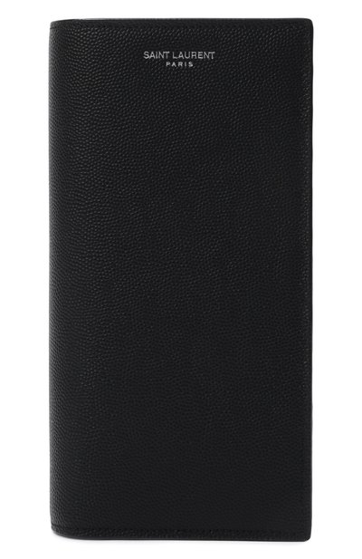 Мужской кожаное портмоне SAINT LAURENT, арт. 396308/BTY0N