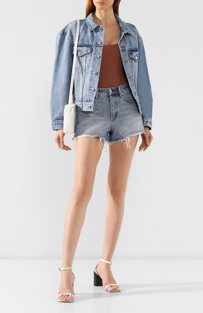 Джинсовые шорты ALEXANDER WANG, арт. 4D994444AD, фото 2