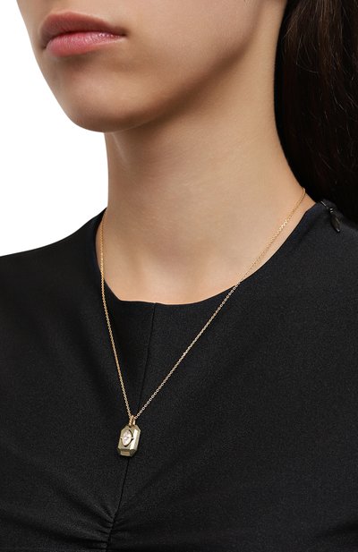 Женская подвеска на цепочке HANKA_IN, арт. INS-LG47-PYR-CZ-0.5M