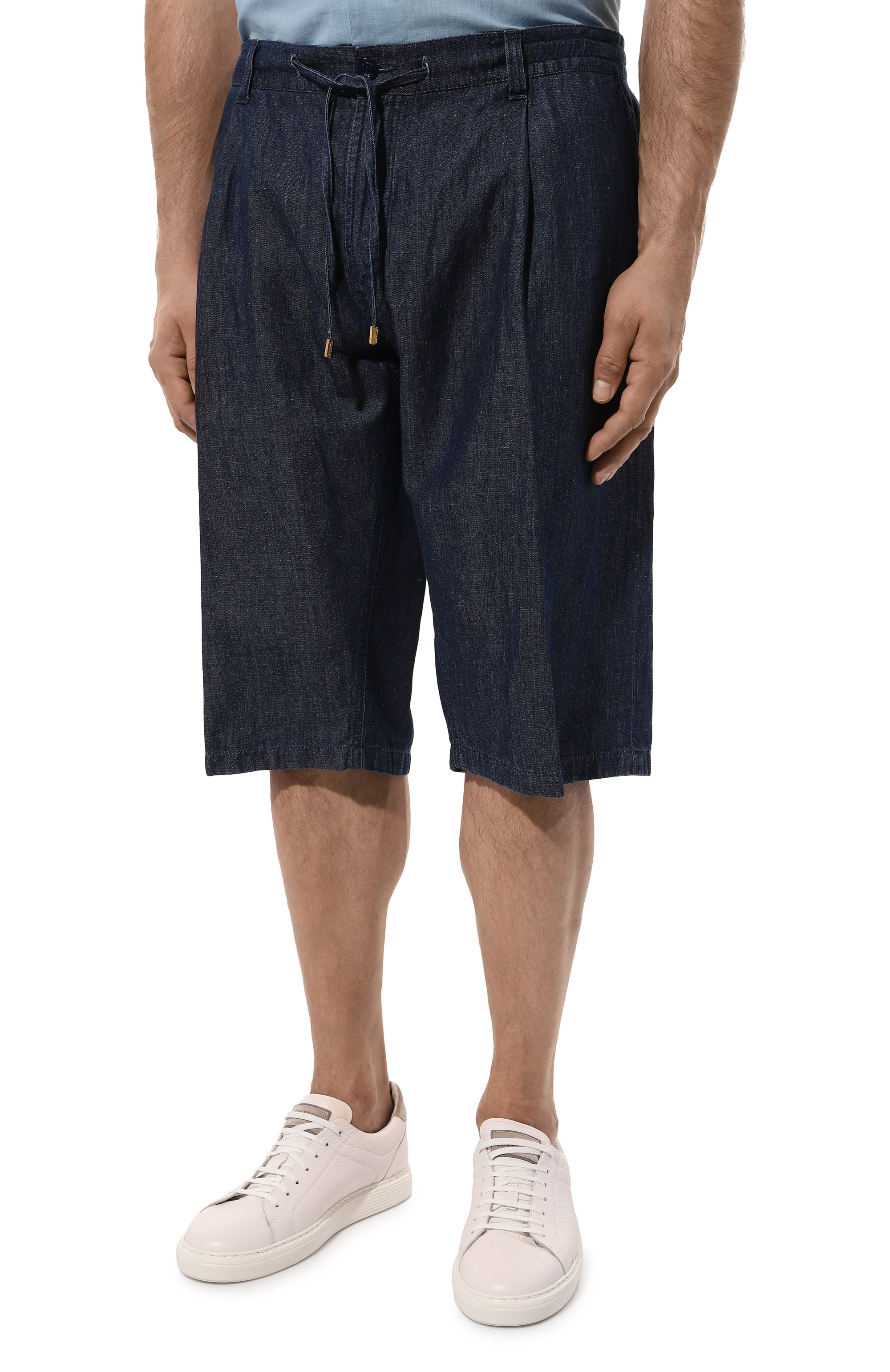 Шорты из хлопка и льна STEFANO RICCI, арт. MFT4102120/T205BL, фото 3