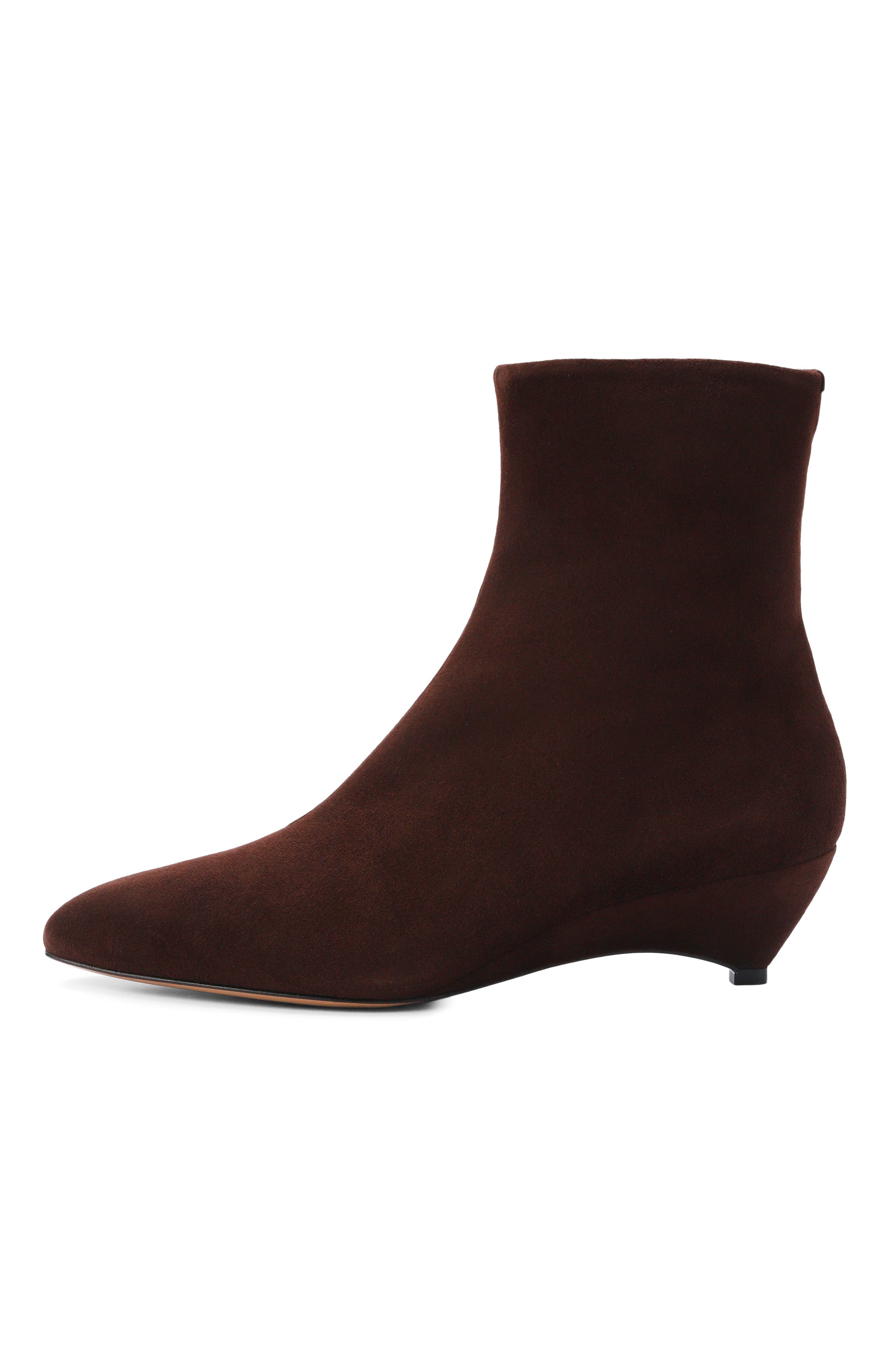 Замшевые ботильоны arc JIL SANDER, арт. J15WU0115/P7836, фото 4