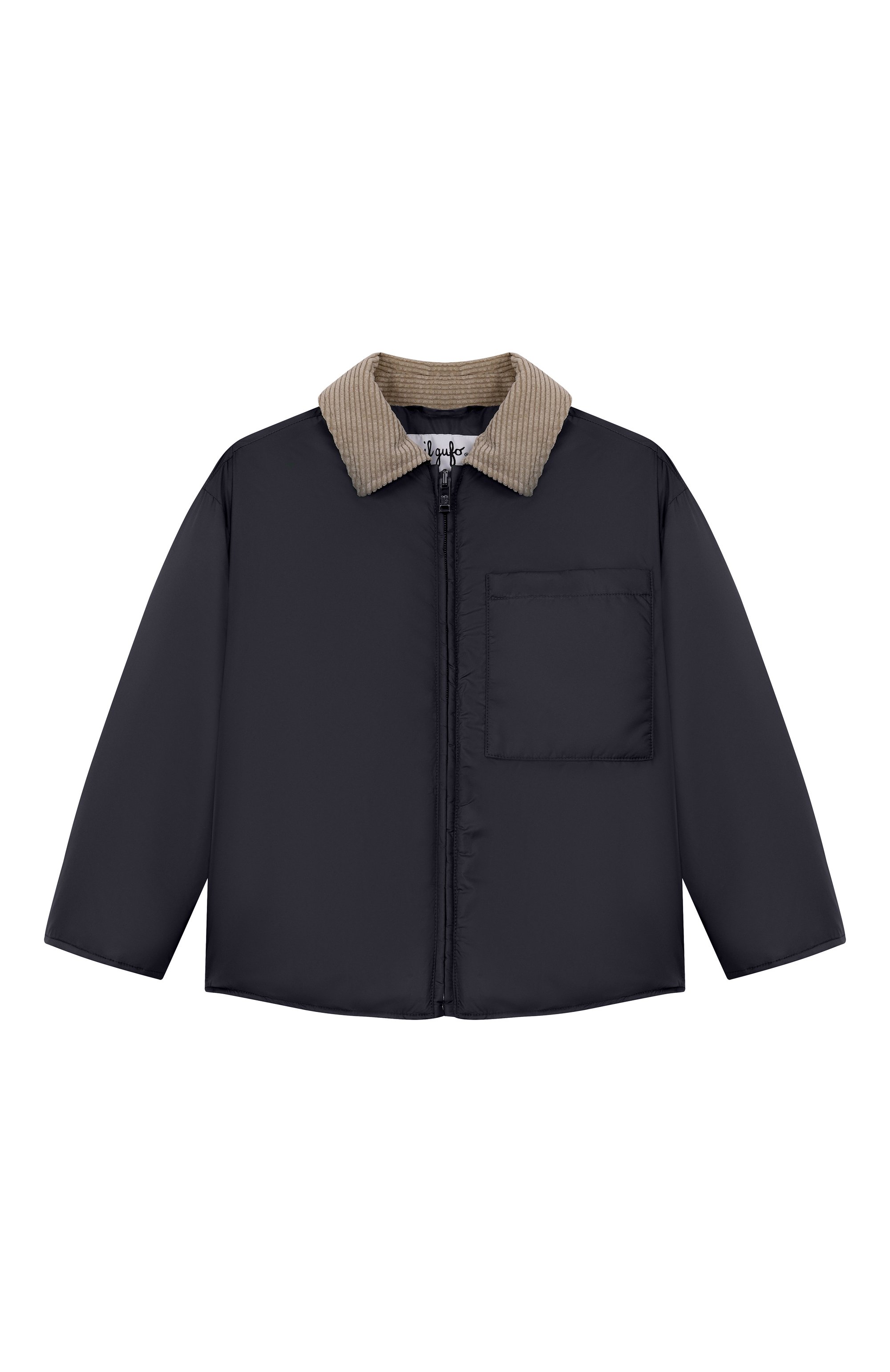 Утепленная куртка-рубашка IL GUFO, арт. A25GGM0013NN106/10-14, фото 1