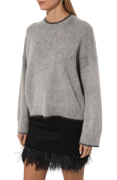 Пуловер из шерсти и кашемира BRUNELLO CUCINELLI, арт. MBP108600, фото 3