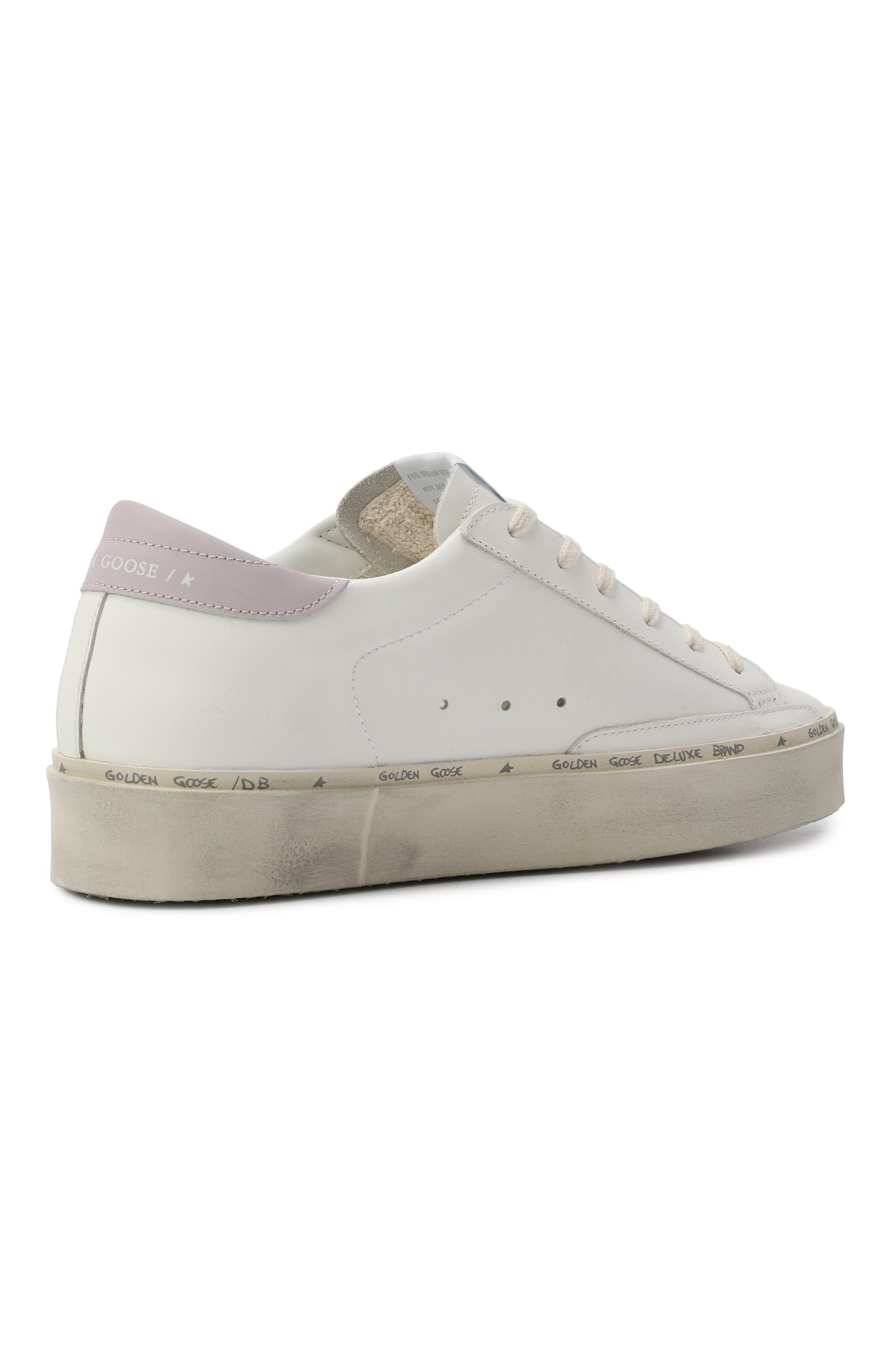 Кожаные кеды hi star GOLDEN GOOSE DELUXE BRAND, арт. GWF00118.F006845, фото 5