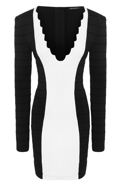 Женское платье из вискозы BALMAIN, арт. RF06746/K377