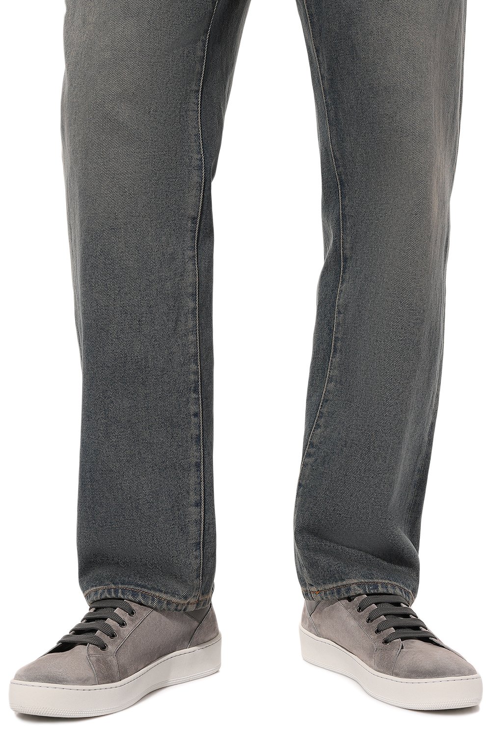 Замшевые кеды sr addict signature SERGIO ROSSI, �арт. B05810/MFL260, фото 3