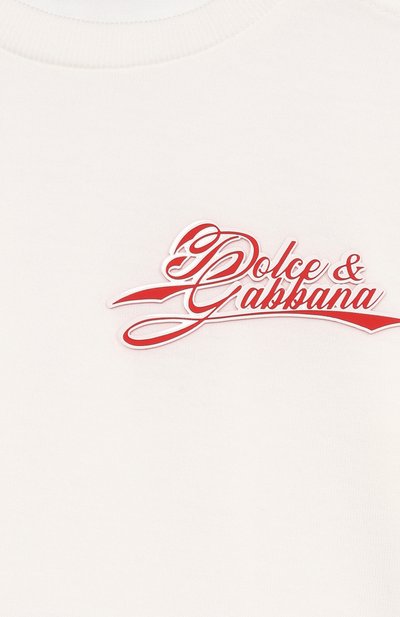 Хлопковая футболка DOLCE & GABBANA, арт. L1JT7W/G7P4Y, фото 3