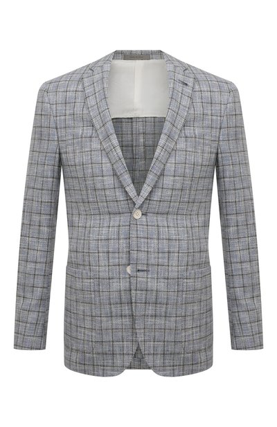 Пиджак из хлопка и льна CORNELIANI, арт. 89XY72-2116937/90, фото 1