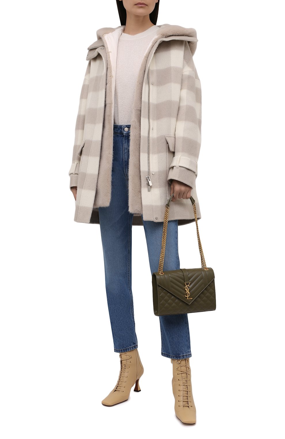 Комплект из парки и норкового жилета KITON, арт. D52681K0554A, фото 2