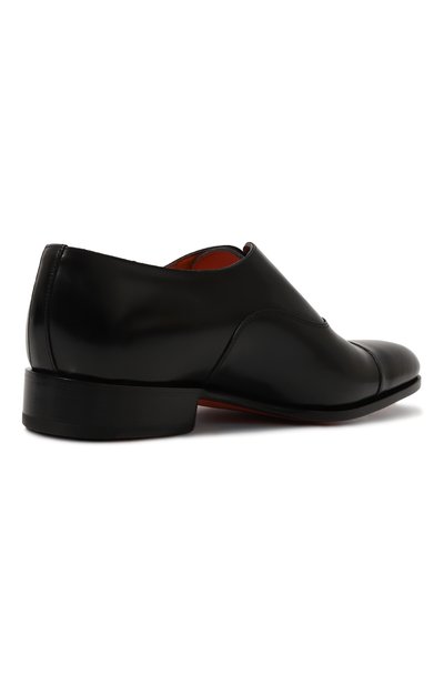 Кожаные оксфорды carter SANTONI, арт. MCCG12474JC6I0BR, фото 5