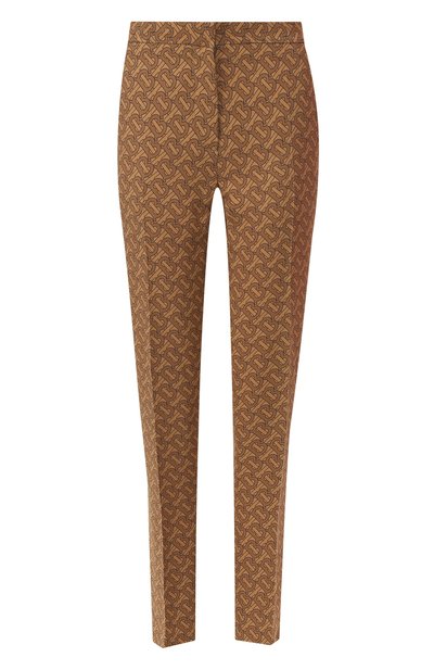 Женские шелковые брюки BURBERRY, арт. 8017247