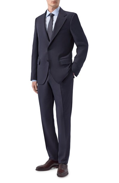 Кожаные оксфорды adrian SANTONI, арт. MCAG19231MC3HVVD, фото 2