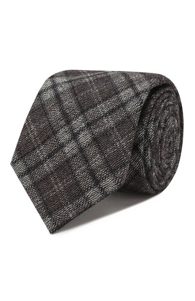 Мужской шерстяной галстук BRIONI, арт. 061D00/08488