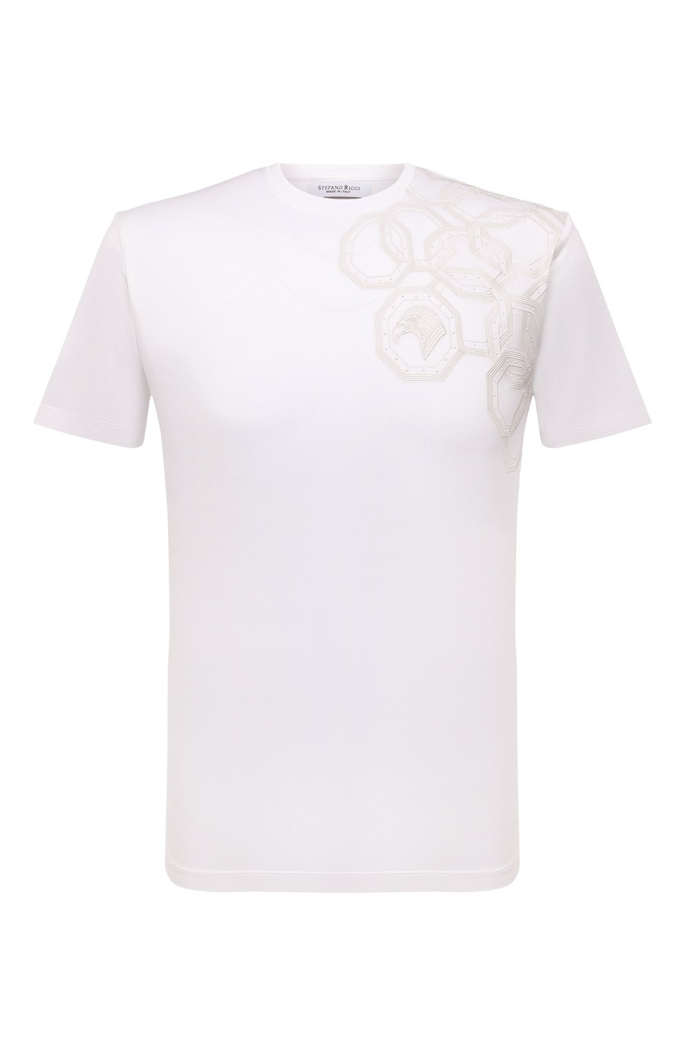 Хлопковая футболка STEFANO RICCI, арт. MNH3102120/TE0001, фото 1