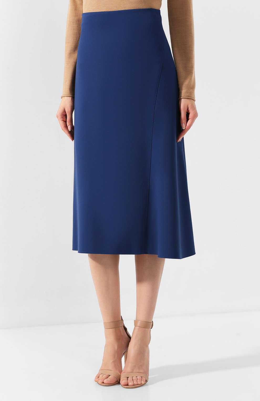 Юбка-миди BOSS синего цвета по цене 17730 руб., арт. 50414831, фото 3 Юбка-миди BOSS, арт. 50414831, фото 3