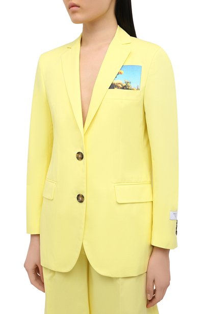 Хлопковый жакет MSGM, арт. 3041MDG11X 217109, фото 3