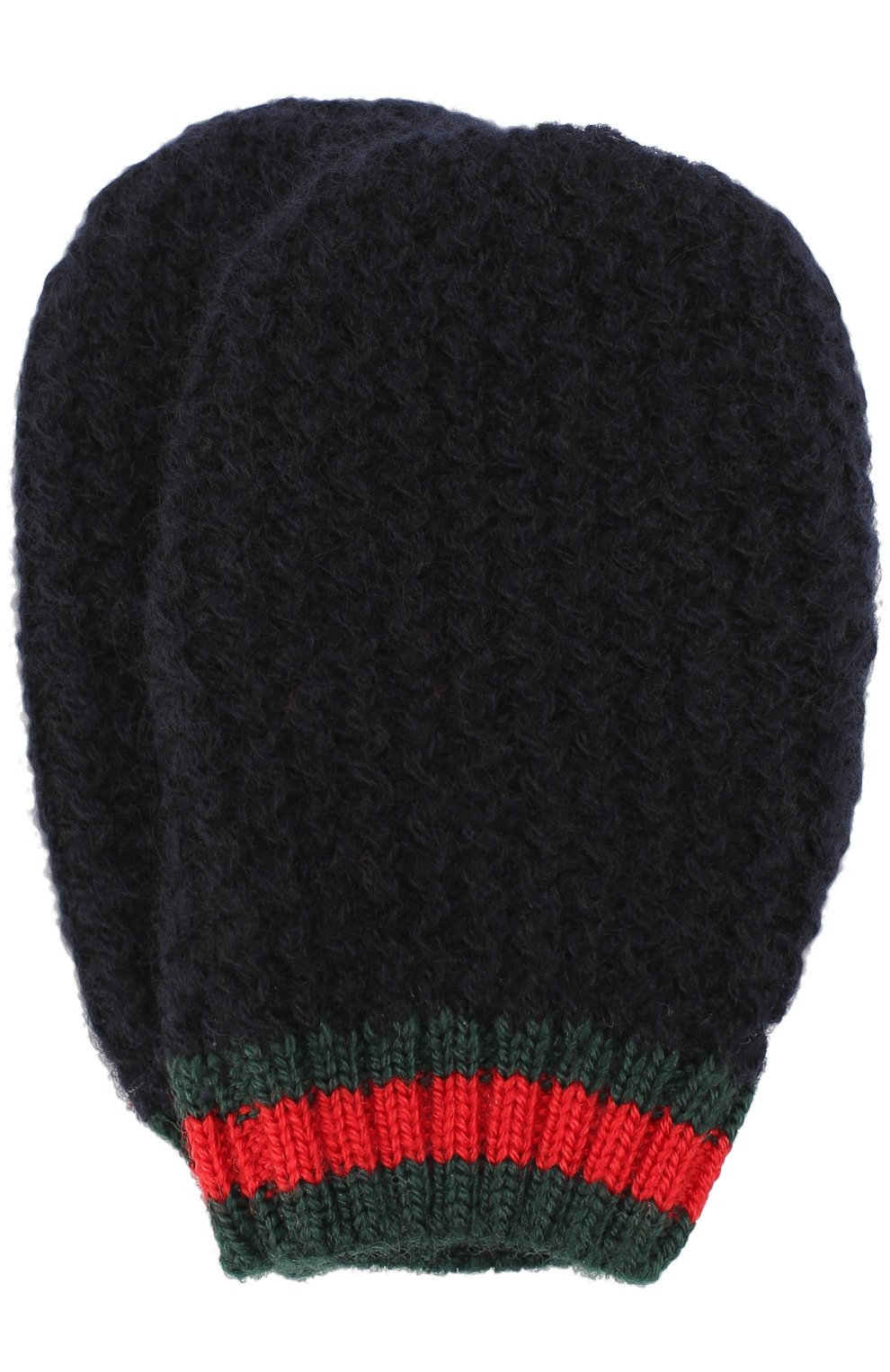 Кашемировые варежки с контрастной отделкой GUCCI, арт. 451086/3K638, фото 1