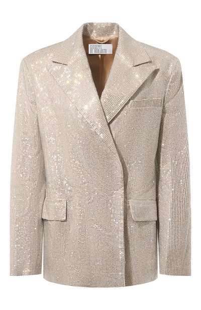 Женский жакет с отделкой стразами GIUSEPPE DI MORABITO, арт. 02PSJA090FC 02237