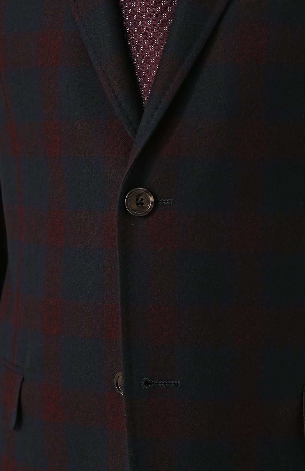 Шерстяной костюм в клетку с пиджаком на двух пуговицах GUCCI, арт. 450541/Z560E, фото 6