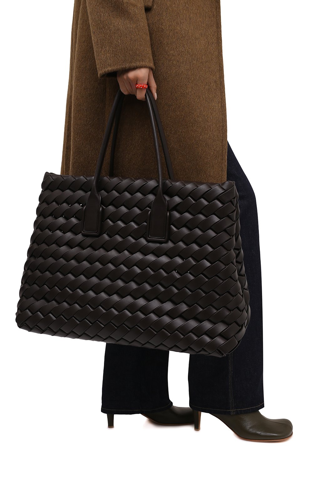 Сумка-тоут snap maxi BOTTEGA VENETA, арт. 666904/V14P1, фото 2