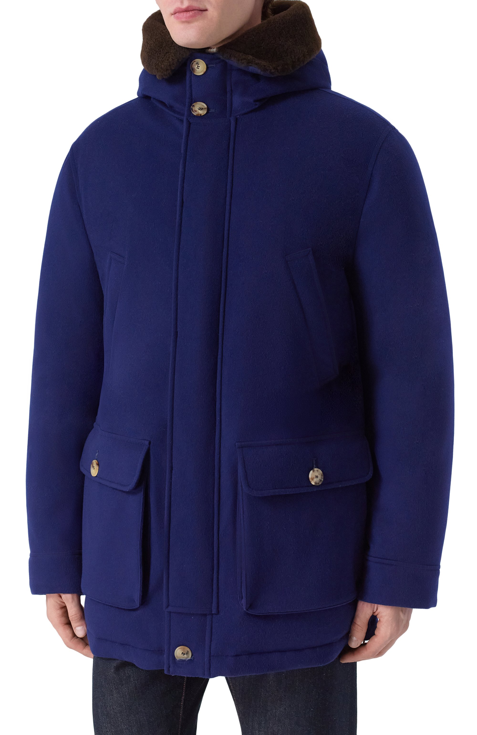 Пуховик с отделкой из овчины BRUNELLO CUCINELLI, арт. MM4701993, фото 3