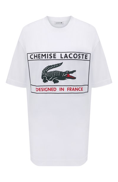 Хлопковая футболка LACOSTE, арт. TH0242001, фото 1