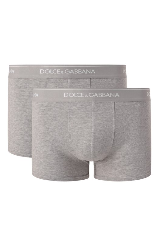 Комплект из двух боксеров Dolce & Gabbana M9C07J/0NN95 Серый M9C07J/0NN95