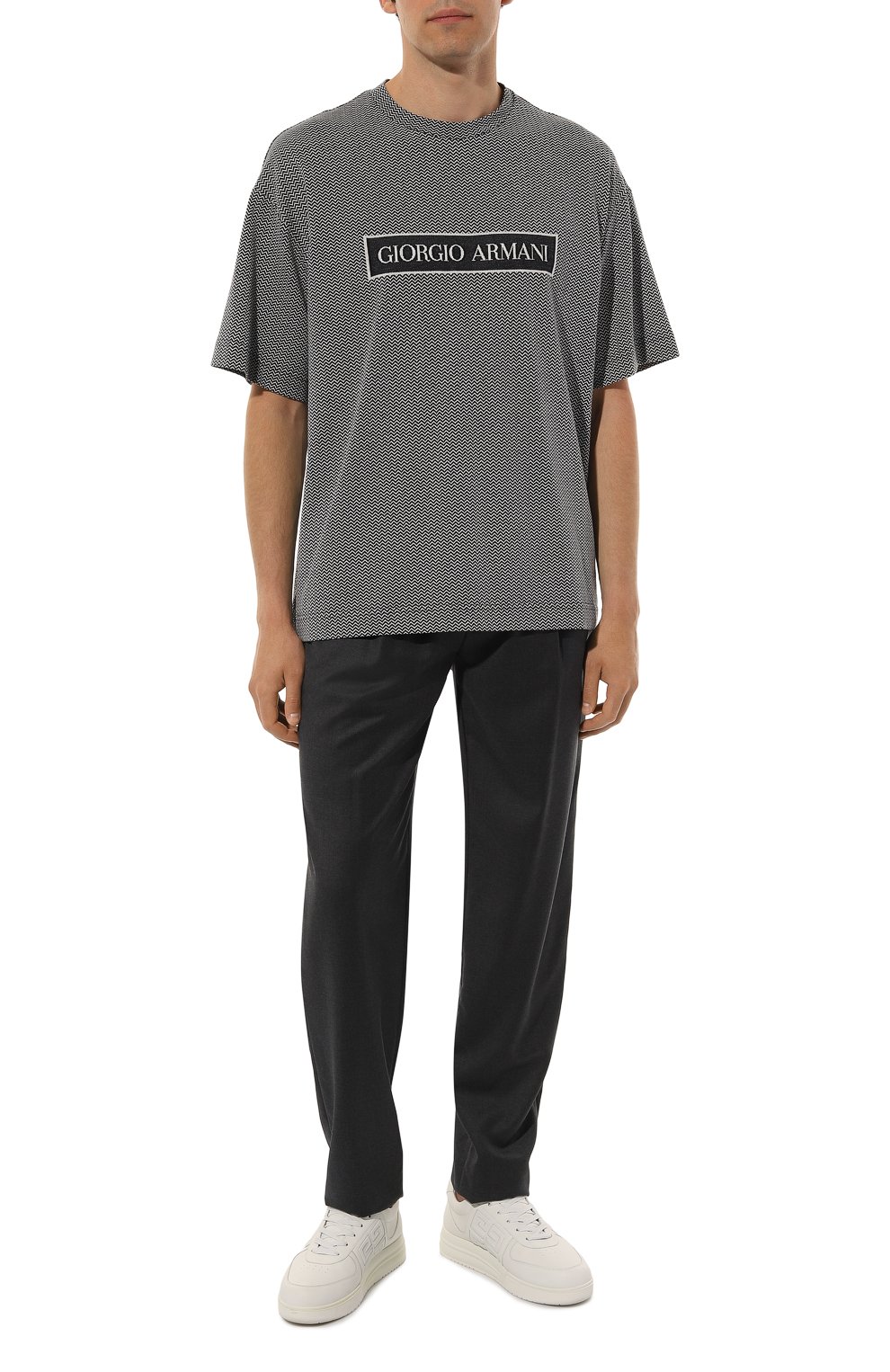 Хлопковая футболка GIORGIO ARMANI, арт. GM000315/AF12174, фото 2