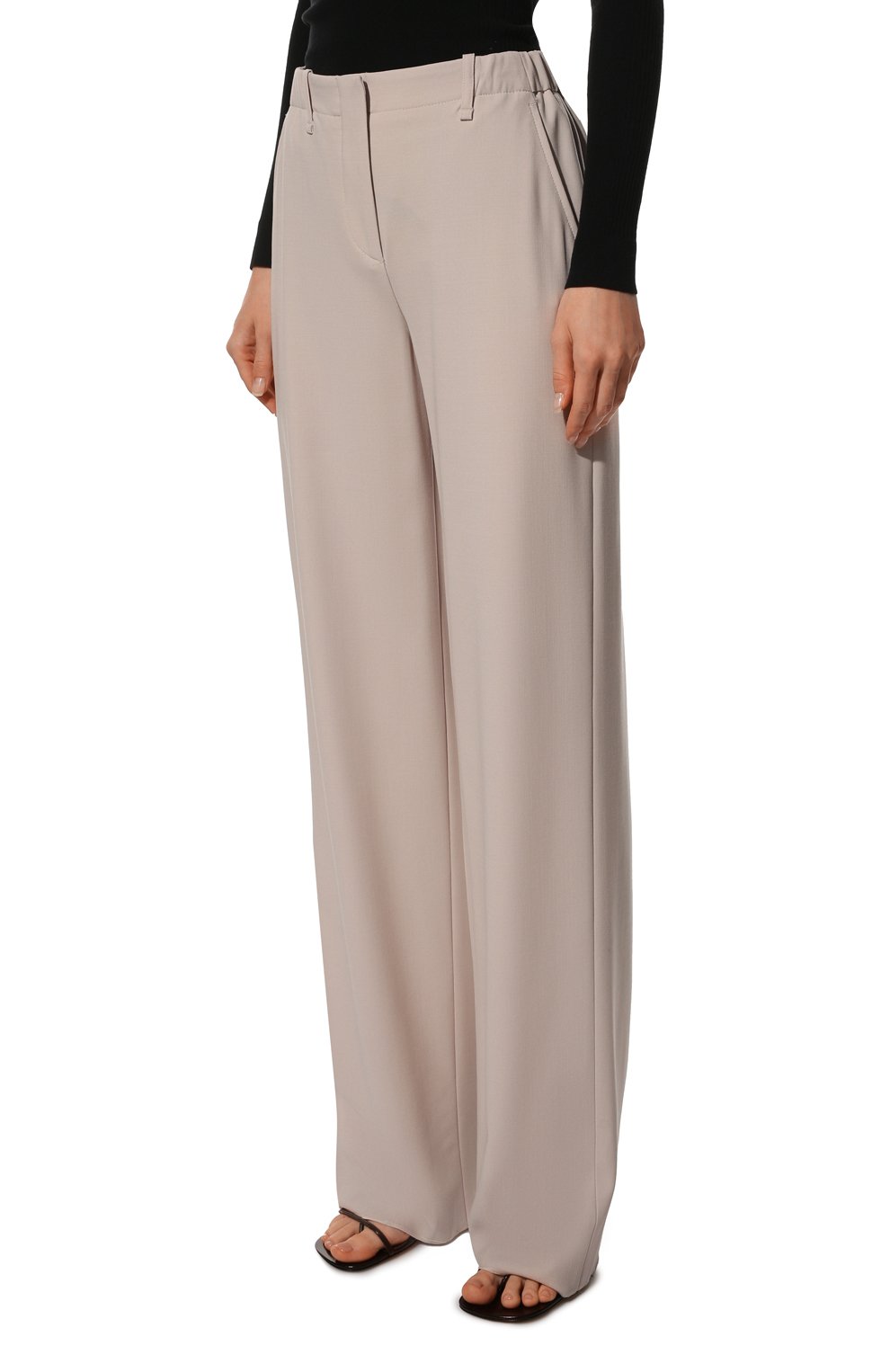 Шерстяные брюки GIORGIO ARMANI, арт. 2WHPP0PJ/T01QW, фото 3