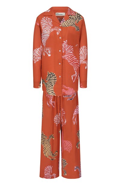 Женская хлопковая пижама ANY WOWZERS, арт. WKND02-BRGIN