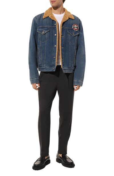 Утепленная джинсовая куртка GUCCI, арт. 552048 XDAFZ, фото 2