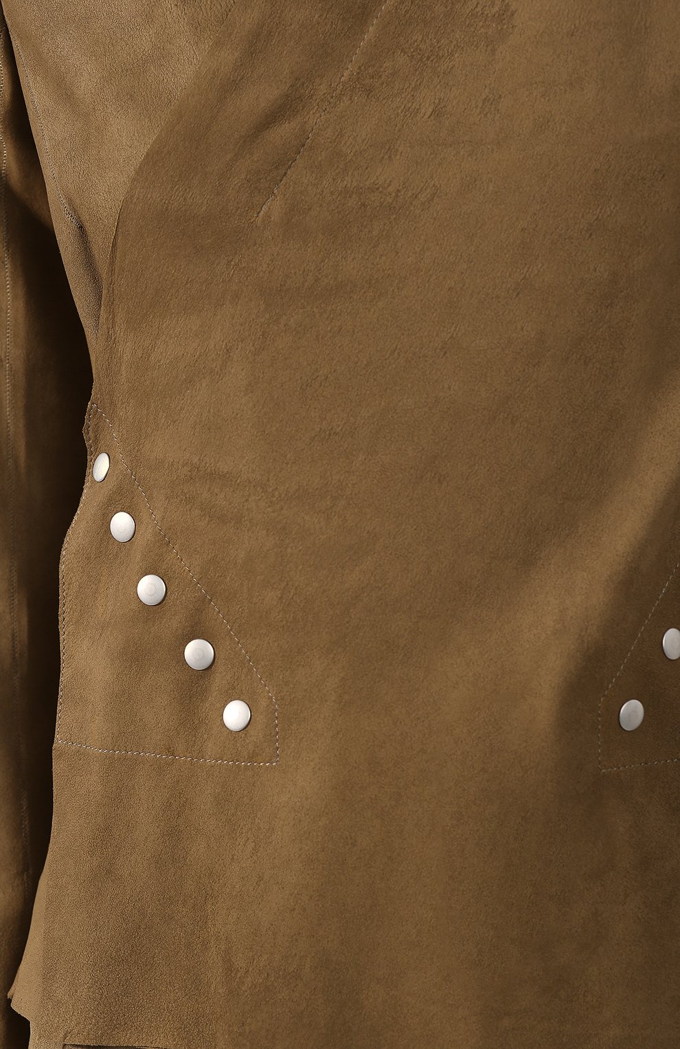 Кожаный жакет RICK OWENS коричневого цвета по цене 119500 руб., арт. RP19S6734/LBA, фото 5 Кожаный жакет RICK OWENS, арт. RP19S6734/LBA, фото 5