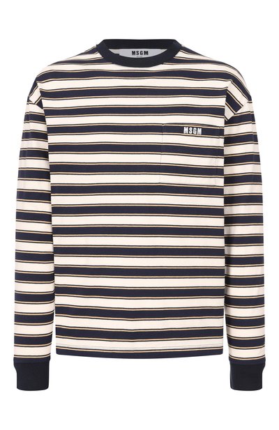 Мужская хлопковый лонгслив MSGM, арт. 4040MM115D/267019