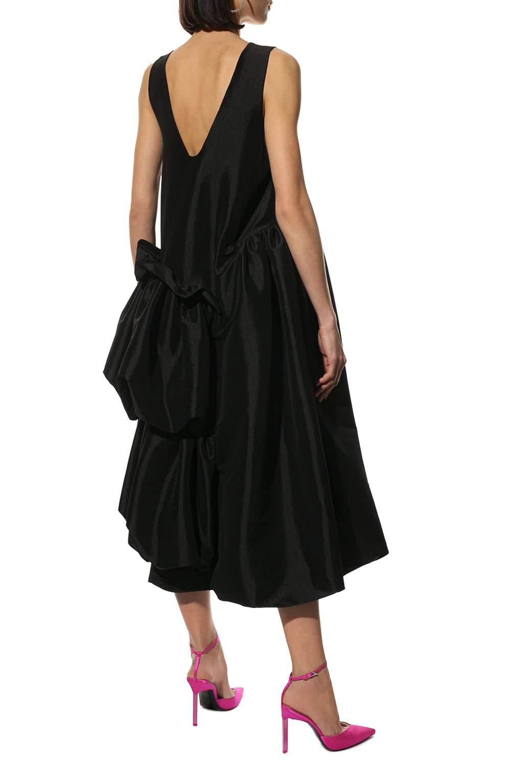 Шелковое платье KIKA VARGAS, арт. AGN0DICE DRESS/TAFFETA, фото 4