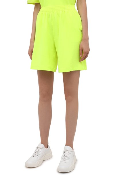 Хлопковый костюм SEVEN LAB зеленого цвета по цене 14700 руб., арт. HTS-D neon yellow, фото 4 Хлопковый костюм SEVEN LAB, арт. HTS-D neon yellow, фото 4