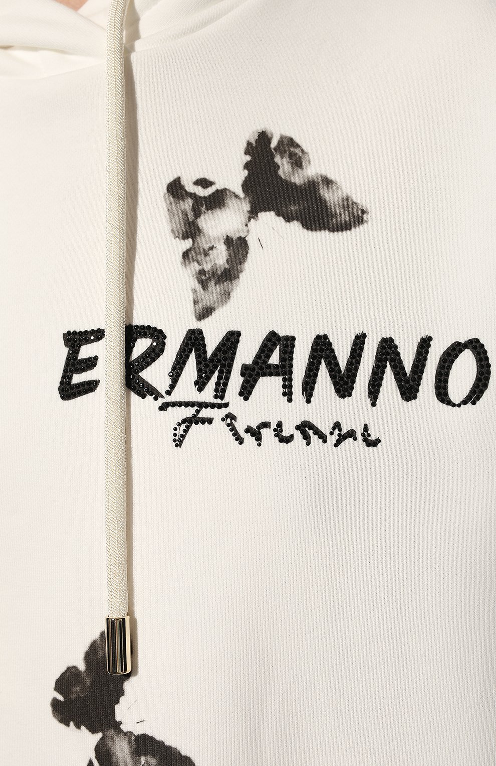 Хлопковое худи ERMANNO FIRENZE, арт. D40EL 065EI5, фото 5