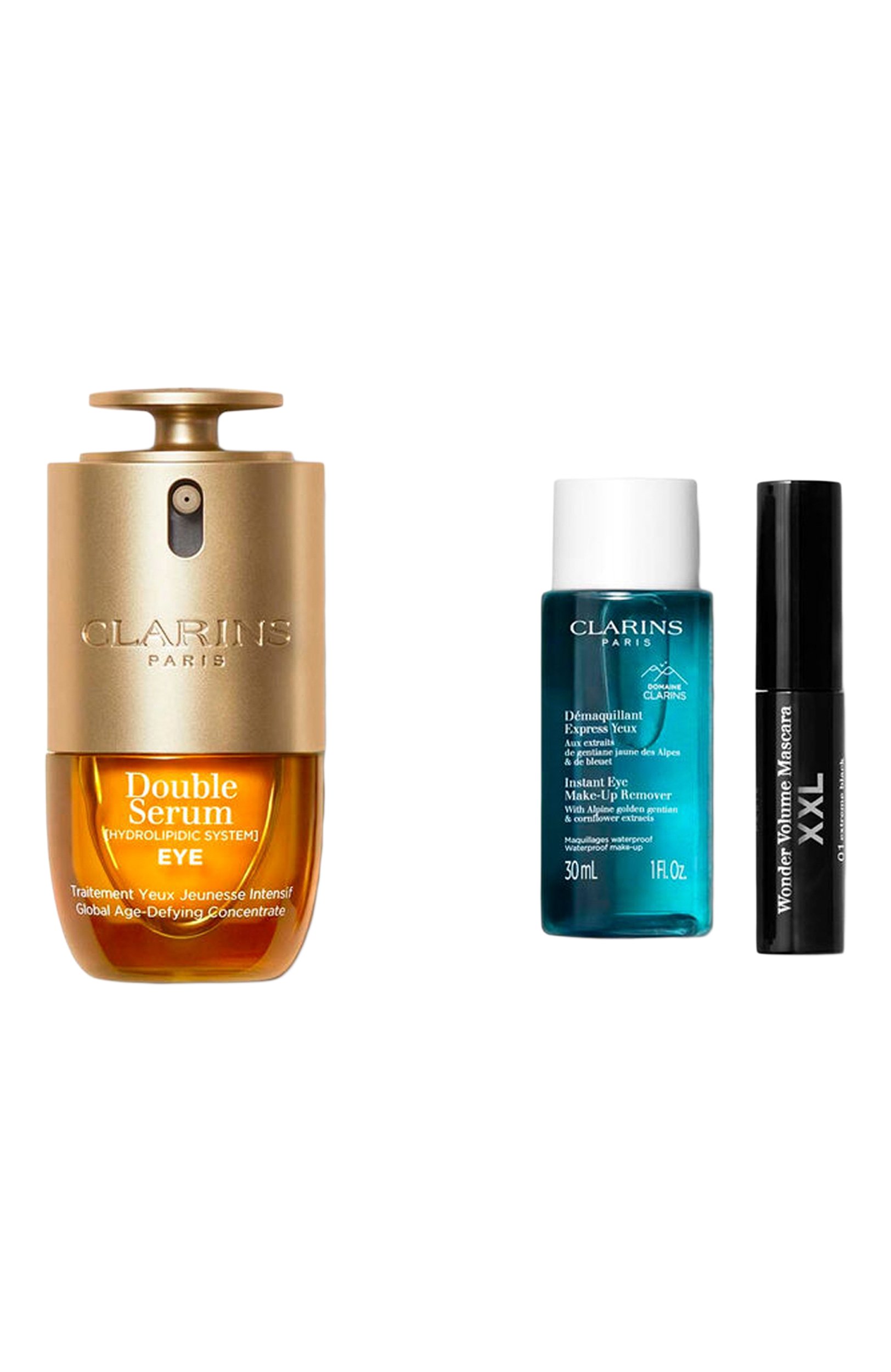 Набор double serum eye (20+30+3ml) CLARINS бесцветного цвета по цене 8900 руб., арт. 80129831, фото 2 Набор double serum eye (20+30+3ml) CLARINS, арт. 80129831, фото 2