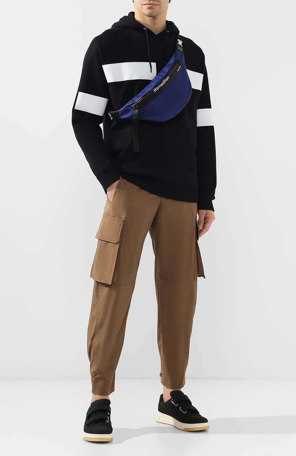 Текстильная поясная сумка NEIL BARRETT, арт. PBB0211 L9111, фото 2