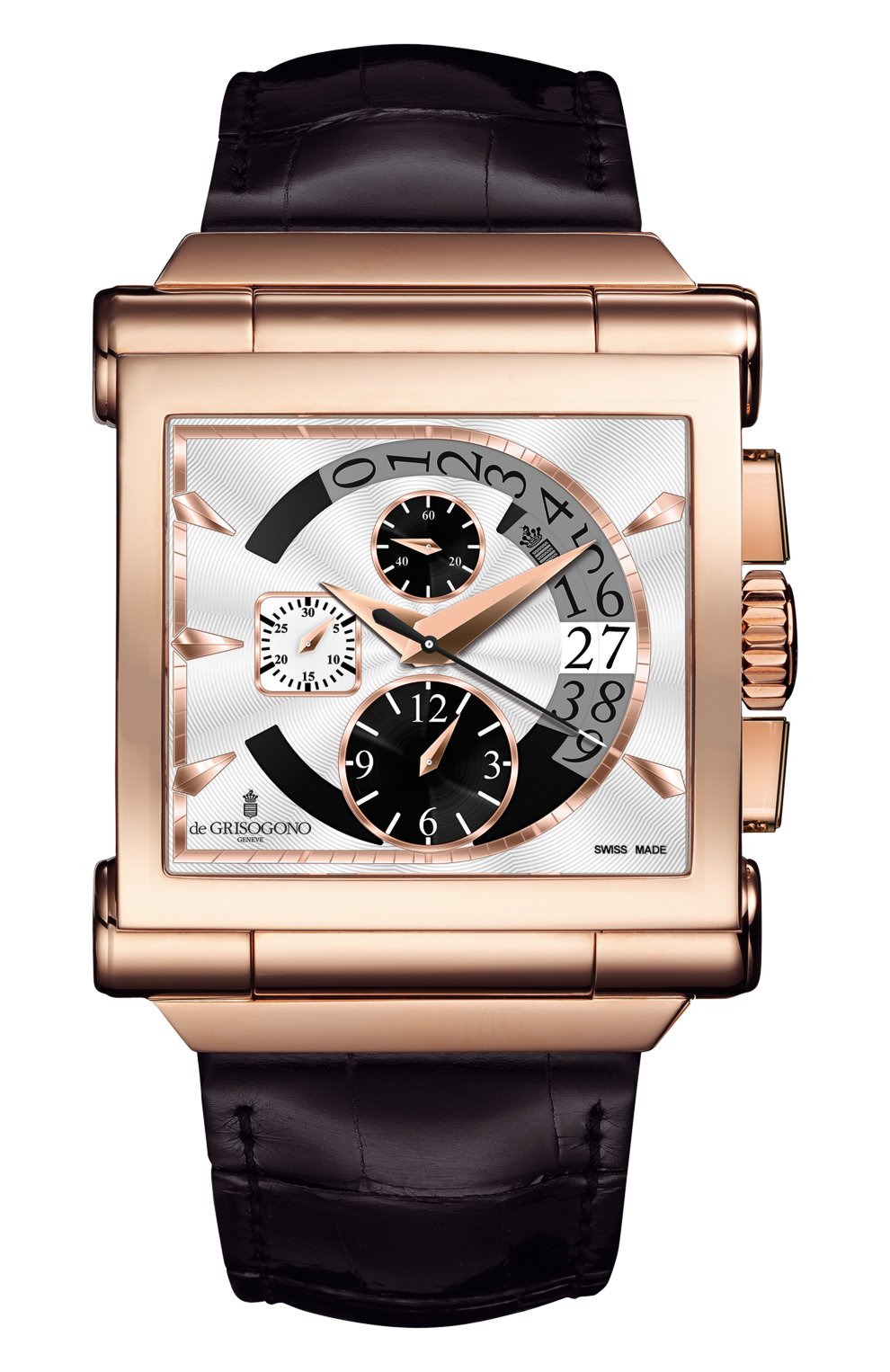 Часы rose gold chrono DE GRISOGONO, арт. GRANDE CHRONO N02, фото 1