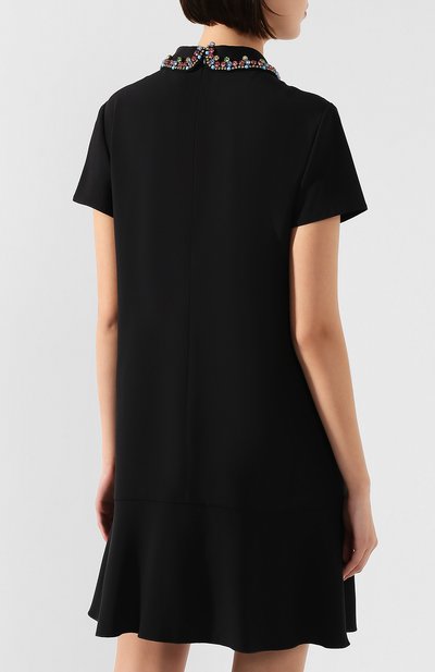 Платье REDVALENTINO черного цвета по цене 49950 руб., арт. SR3VAH02/0F1, фото 4 Платье REDVALENTINO, арт. SR3VAH02/0F1, фото 4