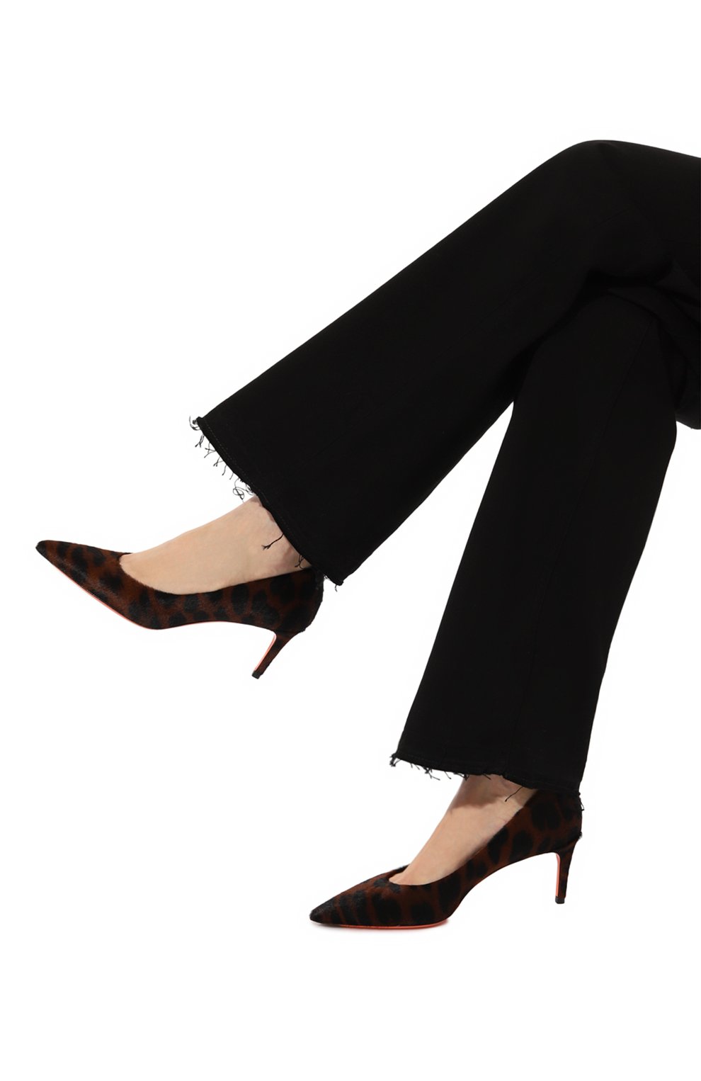 Кожаные туфли SANTONI, арт. WDLG71271HI2TULA, фото 3