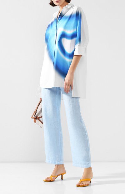 Льняные брюки 120% LINO, арт. R0W2145/0115/S00, фото 2