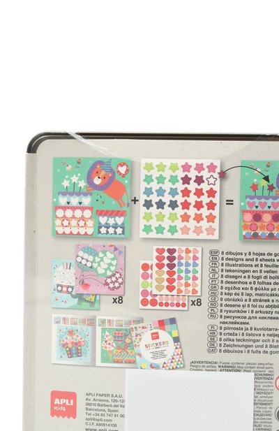 Набор для творчества с наклейками праздник APLI KIDS, арт. 19124, фото 3