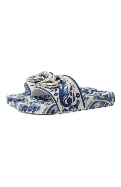 Шлепанцы maiolica blu DOLCE & GABBANA, арт. CW2059/AB816, фото 1