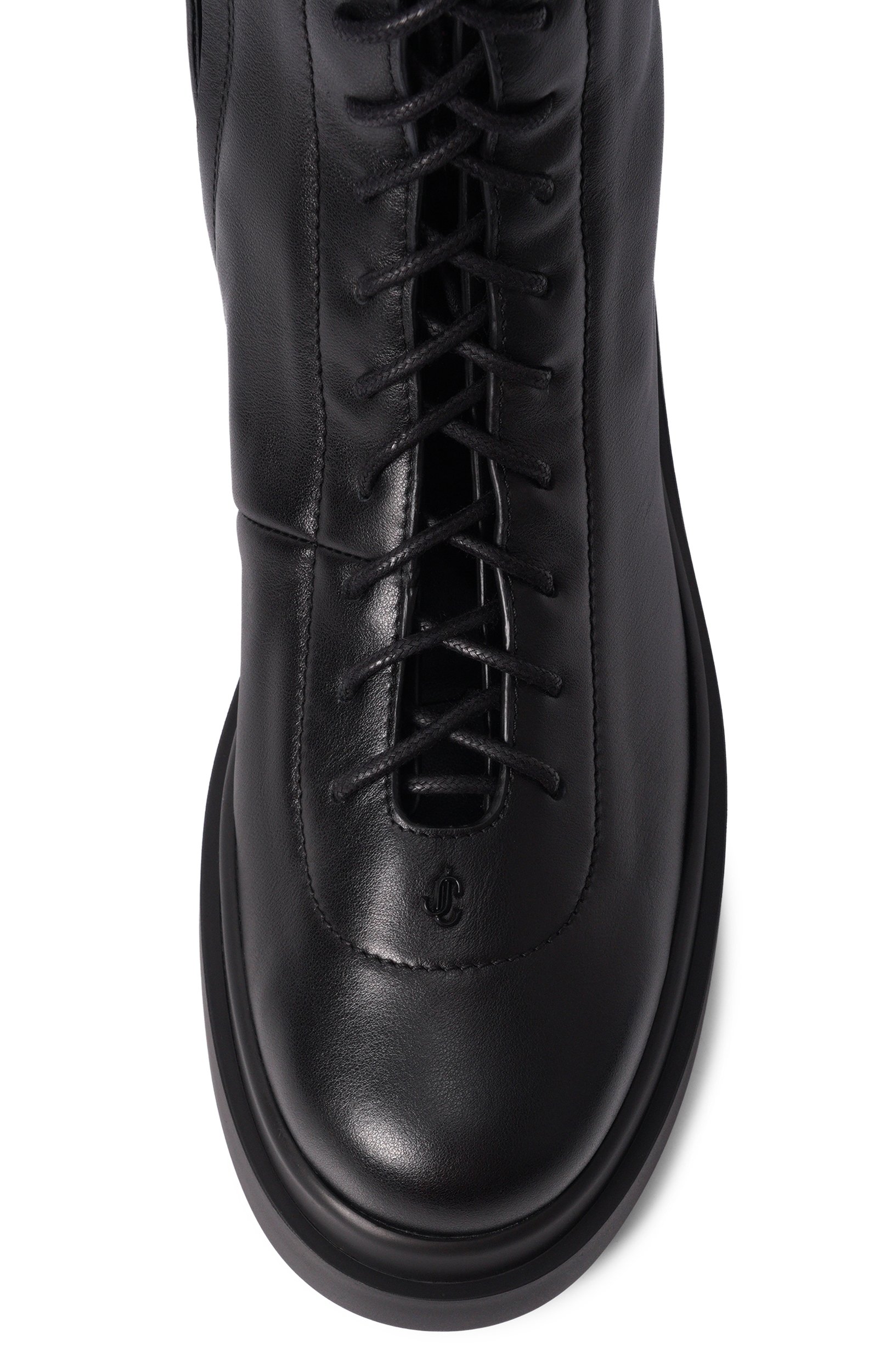 Кожаные ботинки sima flat JIMMY CHOO, арт. SIMAFLATSQM, фото 6