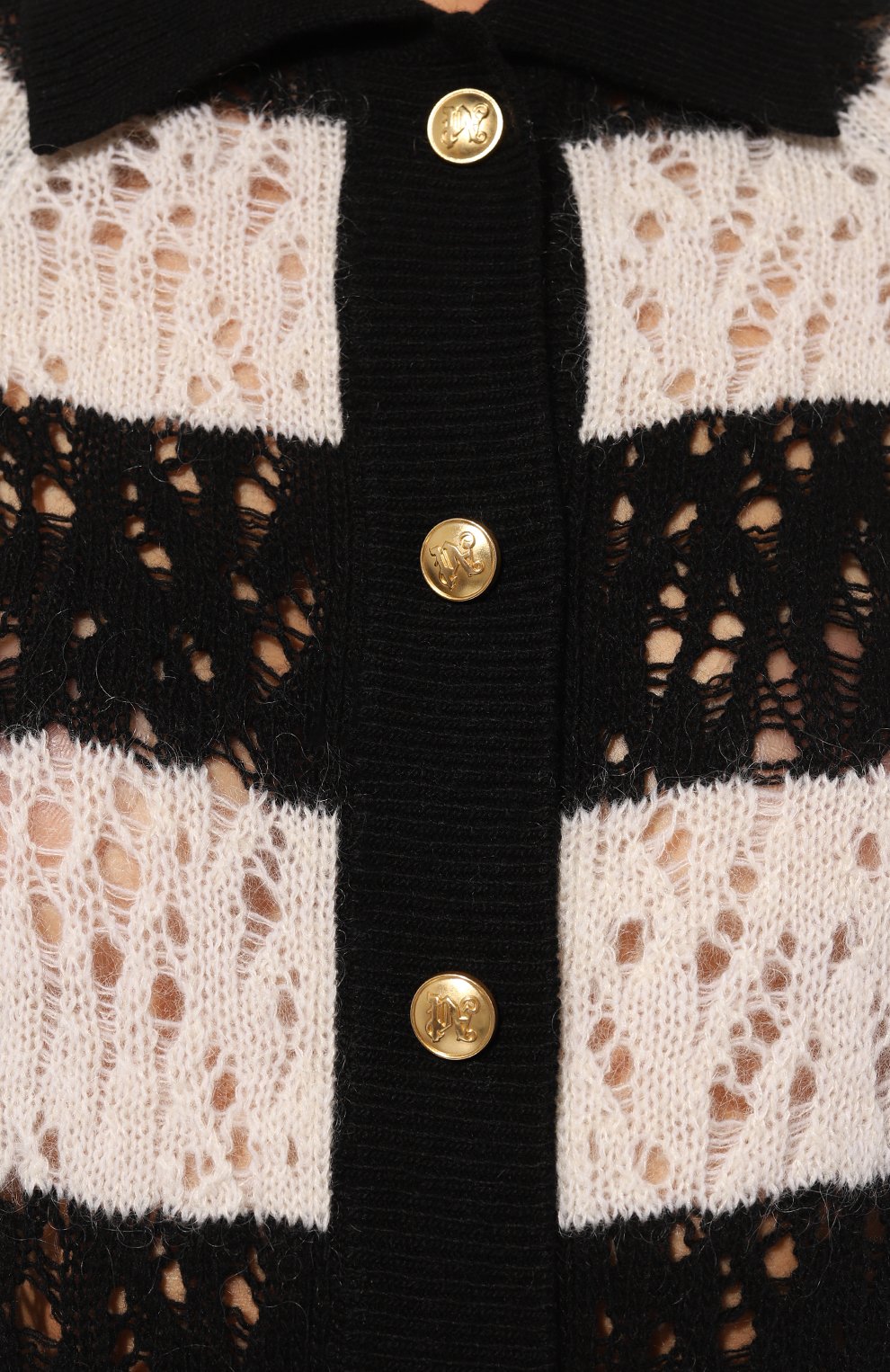 Шерстяной кардиган PALM ANGELS, арт. PWHB035F24KNI001, фото 5