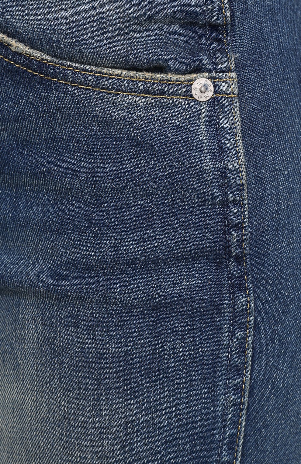 Джинсы с потертостями и съемными подтяжками AMO, арт. A01225-002, фото 5