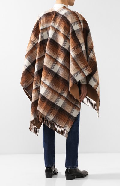 Шерстяное пончо GUCCI, арт. 553118/4G200, фото 4