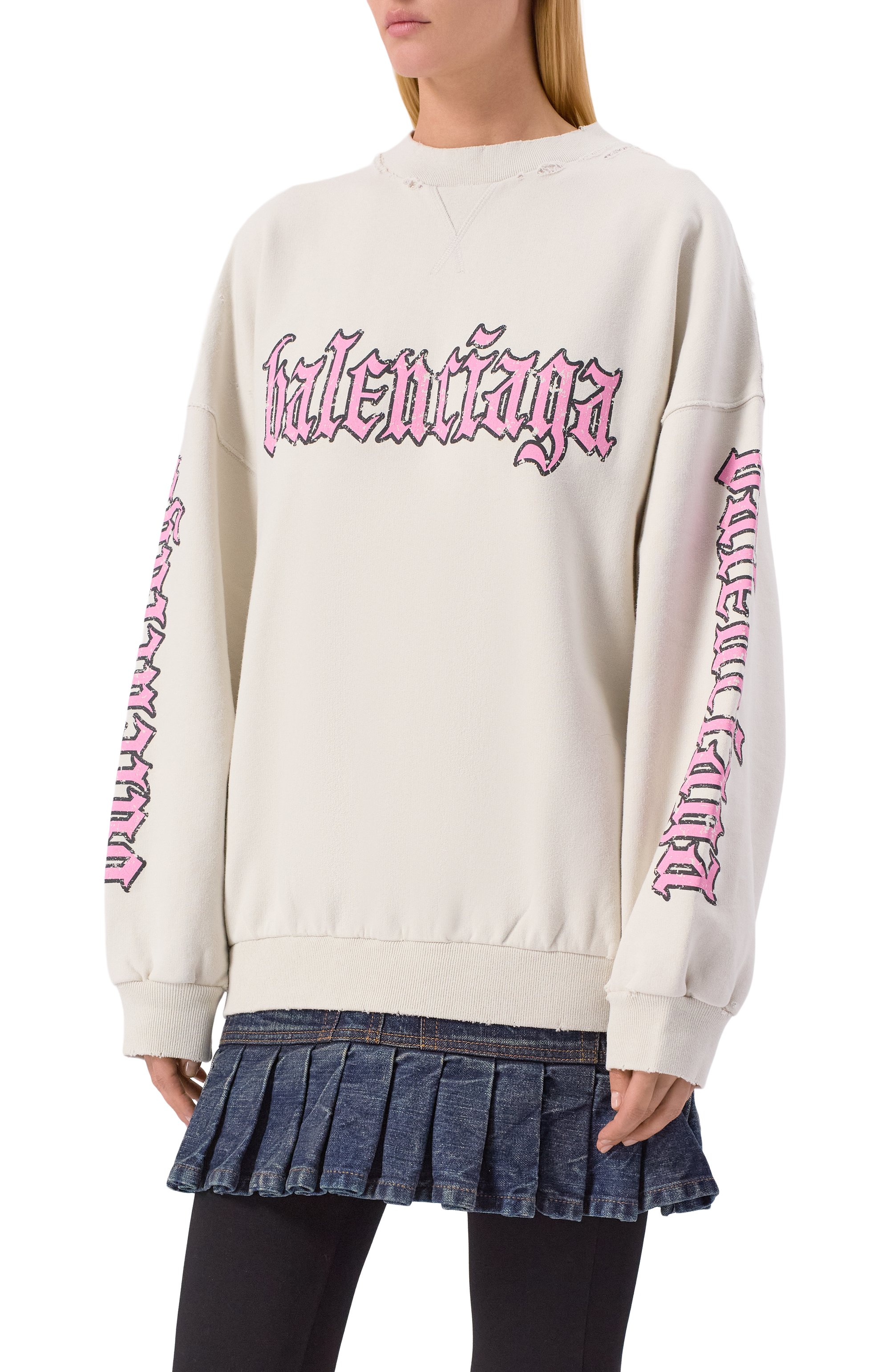 Хлопковое платье BALENCIAGA, арт. 838718/TSVW5, фото 3