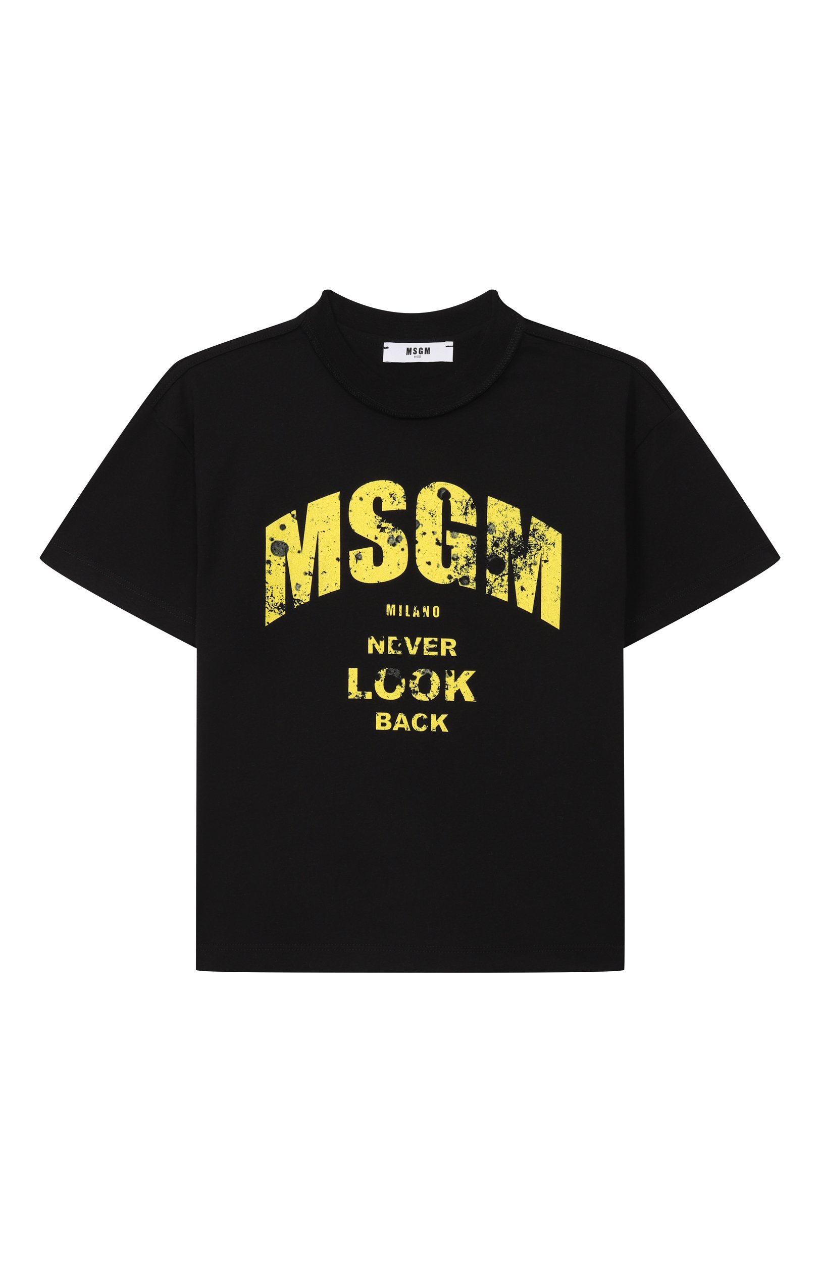 Хлопковая футболка MSGM KIDS, арт. F6MSJBTH321, фото 1